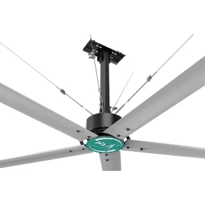 Industrial Ceiling Fan 56” 3 Blades Energy Saving HVLS 220V High Volume Low Speed