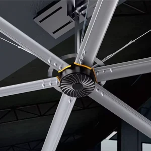 Industrial Ceiling Fan with Copper Motor High Airflow 220 Inch Diameter Aluminum Alloy Blades