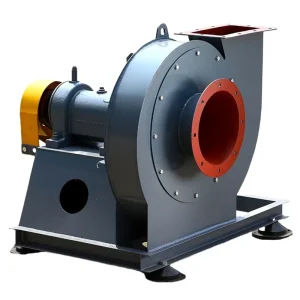 Industrial Centrifugal Fan Motor OEM 380V Customizable Voltage AC PP FRP Carbon Steel Stainless Steel Material Radial