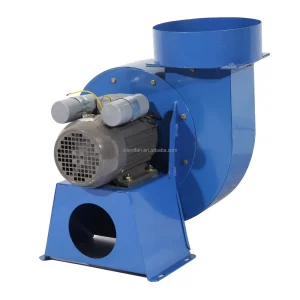 Industrial Centrifugal Radial Blower Fan With Low Noise Ball Bearing Exhaust Fan