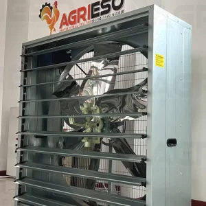 Industrial Chicken Farm Exhaust Fan Push Pull Type Ventilation Equipment With Siemens Motor