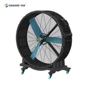 Industrial Commercial Outdoor Large Size Axial Blower High Ventilation HVLS Mobile Exhaust Fan 220V Kingfa Reinforced PP 3