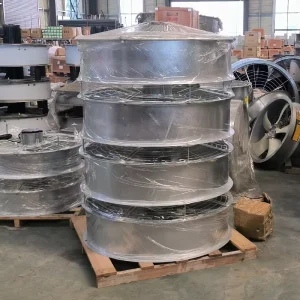 Industrial Cooling Tower Fan ABS Aluminum Blades New Condition Counter Flow Cross Flow Cooling Tower Silent Cooling Tower Fan