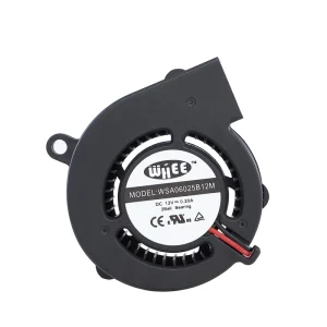 Industrial DC Axial Flow Brushless Exhaust Fan 60mm 24V 12V Plastic Blades OEM ODM Customizable Ventilation Cooling System WHEE