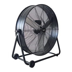 Industrial Drum Fan High Velocity Axial Fan Air Mover for Warehouse Factory Garage Commercial Cooling System