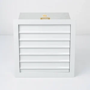Industrial Durable Low Maintenance Square Panel Wall Mounted Axial Fan for Warehouse Factory Heat Removal