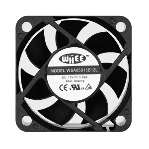 Industrial Electric 5V 12V DC Axial Cooling Fan 50x50x10mm Ball Bearing Low Noise 5015 Brushless Exhaust Fan OEM ODM