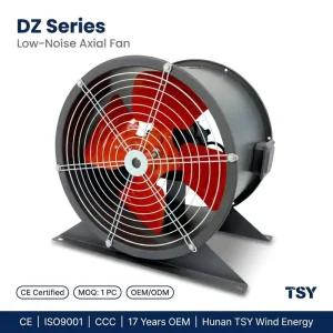 Industrial Electric Ball Bearing Energy Saving Low Noise Axial Flow Fan for Factory Workshop Warehouse Full Range Ventilation