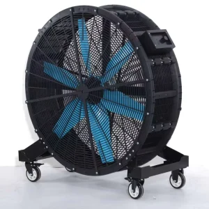 Industrial Electric Mobile Plastic Blade Outdoor Large Scale High Power Ball AC Axial Fan OEM ODM Plastic Floor Mounted Bracket