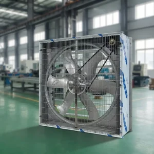Industrial Electric Wall Mounted Cone Fiberglass Push Pull 380mm Exhaust Fan