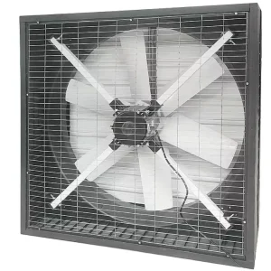 Industrial Exhaust Fan Anti Corrosion PP Shell Fiberglass Fan Blade for Factory
