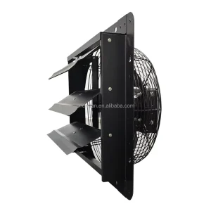 Heavy Duty Industrial Exhaust Fan with Big Airflow Square Metal Frame for Workshops High Efficiency for Better Ventilation