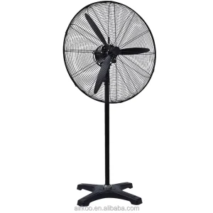 Industrial Fan 20 & 26 & 30 Inch Oscillating Stand Fan for Workshop & Warehouse Air Cooling Free Standing Fan 110v 220v