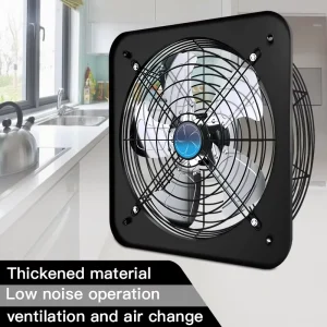 Industrial Fan Manufacturer Powerful AC Axial Industrial Exhaust Fan General Purpose Kitchen Exhaust Fan Copper Motor Ball