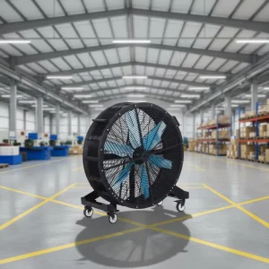 Industrial Fan Powerful Electric Fan High Power Workshop Warehouse Factory Large Fan Manually Pushed Motor Plastic Manufacturer