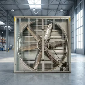 Industrial Galvanized Exhaust Fan High Air Volume Wall Mounted Ventilator for Warehouses and Factories