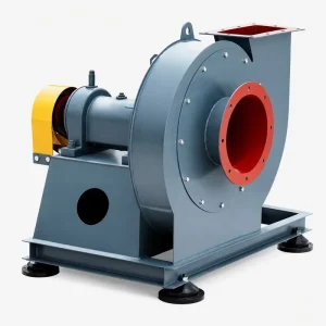 Industrial Grade Aluminum Alloy High Pressure Centrifugal Blower Radial Fan 380V 18000m h Quiet for Material Handling Dust