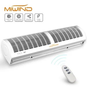 Industrial Grade Commercial Air Curtain Door Wall Fan CE CB Certified 3 Year Warranty High Performance