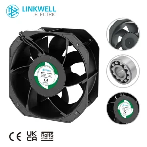 Industrial Grade High Air Volume Corrosion Resistant Metal Housing Long Service Life EC Industrial Ventilation Fans