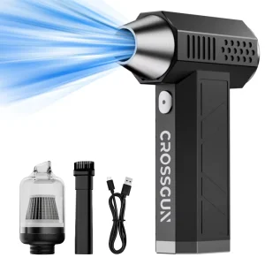 Industrial Grade Violent Fan Aluminum Alloy Mini Rechargeable Brushless Motor Hair Blower Air Duster