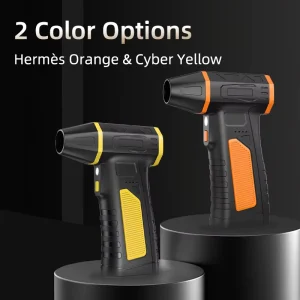 Industrial Grade Violent Fan Hand Held High Wind Speed Turbo Blower Portable Wireless for Garden Car Cleaning Outdoor Use