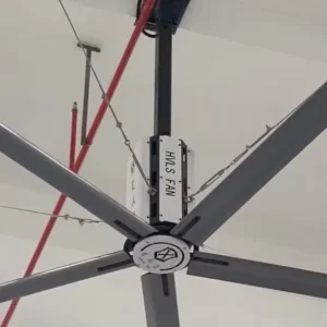 Industrial HVLS Large Ceiling Fan with Reducer Factory Direct Supply for Warehouse & Workshop Ventilation
