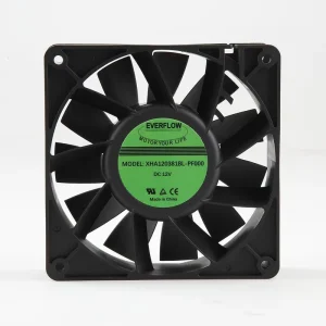 Industrial Heat Dissipation AC Axial Fan 120x120x38mm 4200 RPM High Speed Waterproof OEM Two Ball Bearing 12V Energy Storage