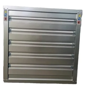 Industrial Heavy duty Axial Exhaust Fan Wall Mounted AC 380V OEM ODM Motor Stainless Steel Blades Factory
