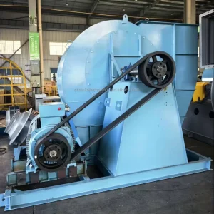 Industrial High Pressure Centrifugal Fan OEM Radial Blade Blower 380V Steel Plate Blades 2 Year Warranty for Large Factory