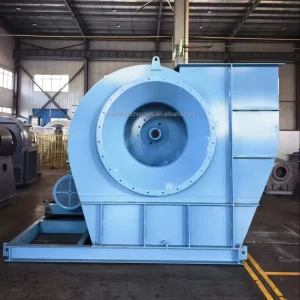 Industrial High Pressure Centrifugal Fan Radial Blade Blower 380V Steel Plate Blades Warranty for Large Factory