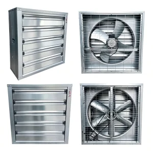 Industrial High Volume Electric Axial Cooling Ventilation Exhaust Fan with 100% Pure Copper Motor for Cooling Applications