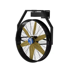 Industrial Large Wall HVLS Fan Cooling System High Airflow Ventilation For Factory Outdoor Warehouse