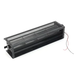 Industrial Low Noise Aluminum Alloy 80mm DC 24v Cross Flow Fan Cooling and Heating Custom Tangential Fan