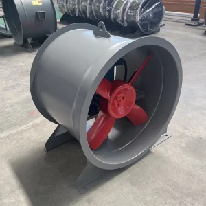 Industrial Low-Noise IP55 G5.6-Balanced Hydraulic-Press Steel-Blade Axial Fan 380V for Residence Office Exhaust OEM