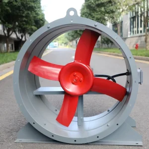Industrial Low Noise Press Formed Steel Blade G5.6 Balanced Axial Flow Fan for Factory Warehouse Air Ventilation OEM
