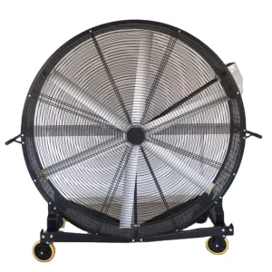 Industrial Standing Moving Fan Industrial Pedestal Fan Gym Cooling Portable Quiet Metal Floor Fan