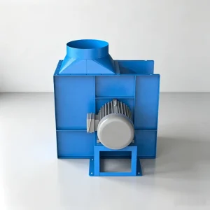 Industrial Three Phase Dust Removal Exhaust Fan Centrifugal Blower with Silencer for Laser Cutting Machine Exhaust