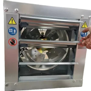 Industrial Ultra Quiet Axial Flow Exhaust Fan Ball Bearing Negative Pressure Wall Fan ODM 600 Large Extractor