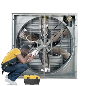 Industrial Ventilation Fans Push Pull Extraction Drop Hammer Extractor Poultry Farm Greenhouse Axial Flow Exhaust Fan
