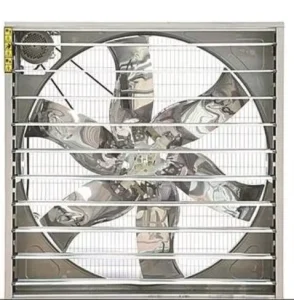 Industrial Ventilator Axial Flow Fan for Greenhouse Poultry Farm Exhaust Cooling Ventilation Fan Durable Bearing Farm Fan
