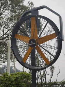 Industrial Wall Mount Fan 220V Motor Big Airflow Workshop Factory Ventilation Cooling Fan