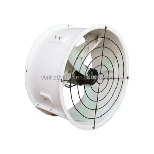 Industrial Wall Mounted Axial Exhaust Fan High Speed Ventilation Fan 21 in Blade Diameter 2700 RPM 380V 220V Ball Bearing