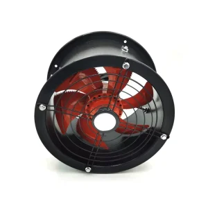 Industrial Wall-Mounted Duct Axial Fan with Cast Iron Blade AC220V