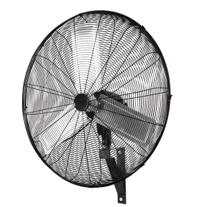 Industrial Wall Mounted Electric Fan Super Power Conveniently Mounted for Commercial Use High Speed Tripod Mount