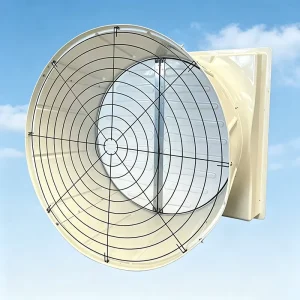 Industrial Wall Mounted Ventilation Exhaust Fans Fiberglass Cooling Fans FRP Fan Electric OEM ODM Full Copper Motor