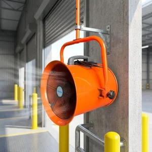 Industrial Wall mounted Axial Flow Fans Are Used for Cooling and Ventilation