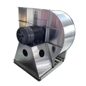 Industry High Air Volume Air Purification Exhaust Ventilation Centrifugal Blower Fan External Rotor Motor Stainless Steel Blades
