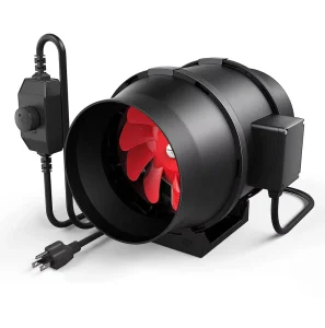 Inline Duct Fan Silencer 110 220V Centrifugal with Motor and Controller for Ventilation China ODM OEM