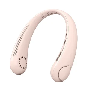 Innovative Summer Wearable Sports Fan Hanging Neck Fan Rechargeable Portable Leafless Neck Hanging Bladeless Neck Fan