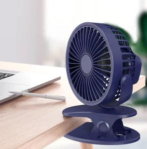 Installable Mini Clip Fans Customized Logo Portable Desk Handheld 5V USB Rechargeable Battery